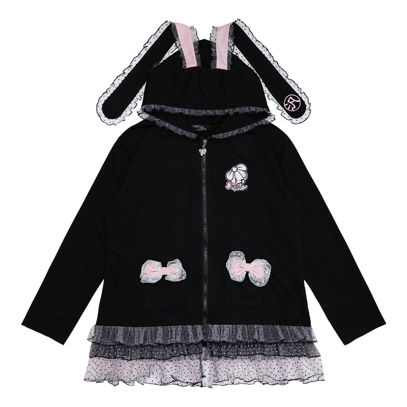 ACDCコラボ 汎用うさぎパーカー BLACK – GLOOMY OFFICIAL WEB STORE