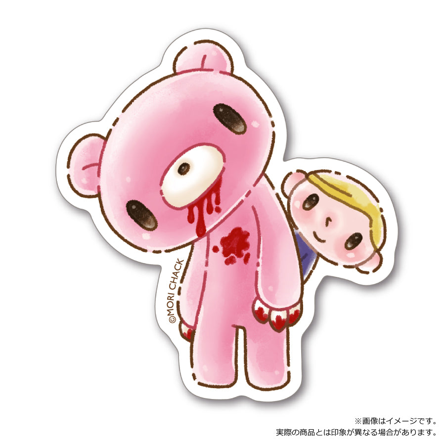 Gloomy Die-Cut Sticker 02 (Pastel Pop)