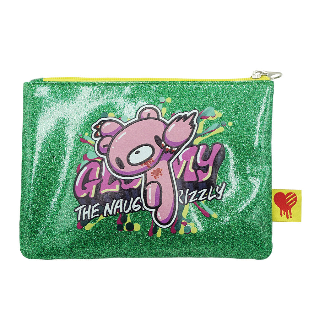 グルーミー ラメフラットポーチ（GREEN） – GLOOMY OFFICIAL WEB STORE