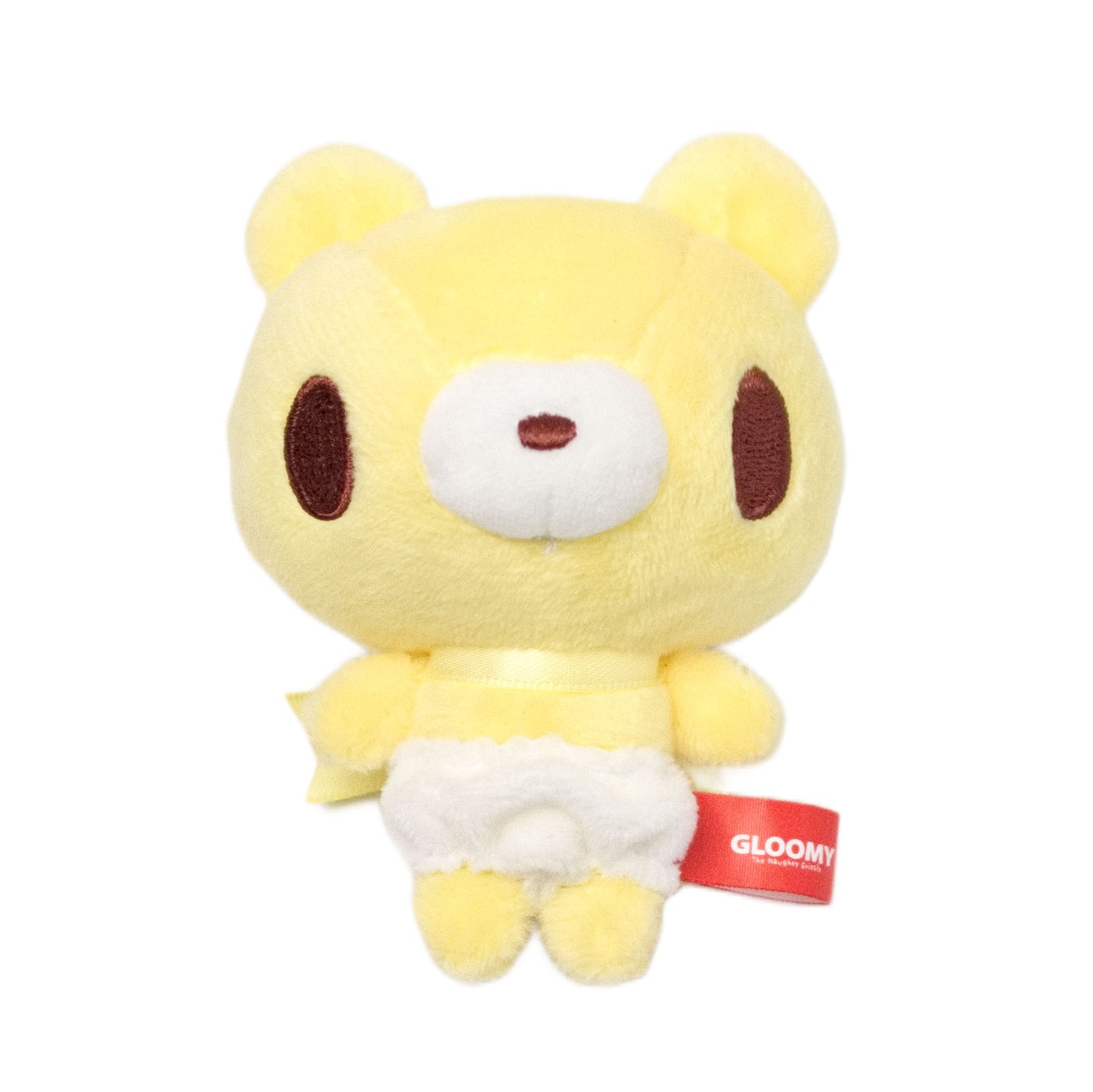 Baby Gloomy Mascot Keychain Yellow