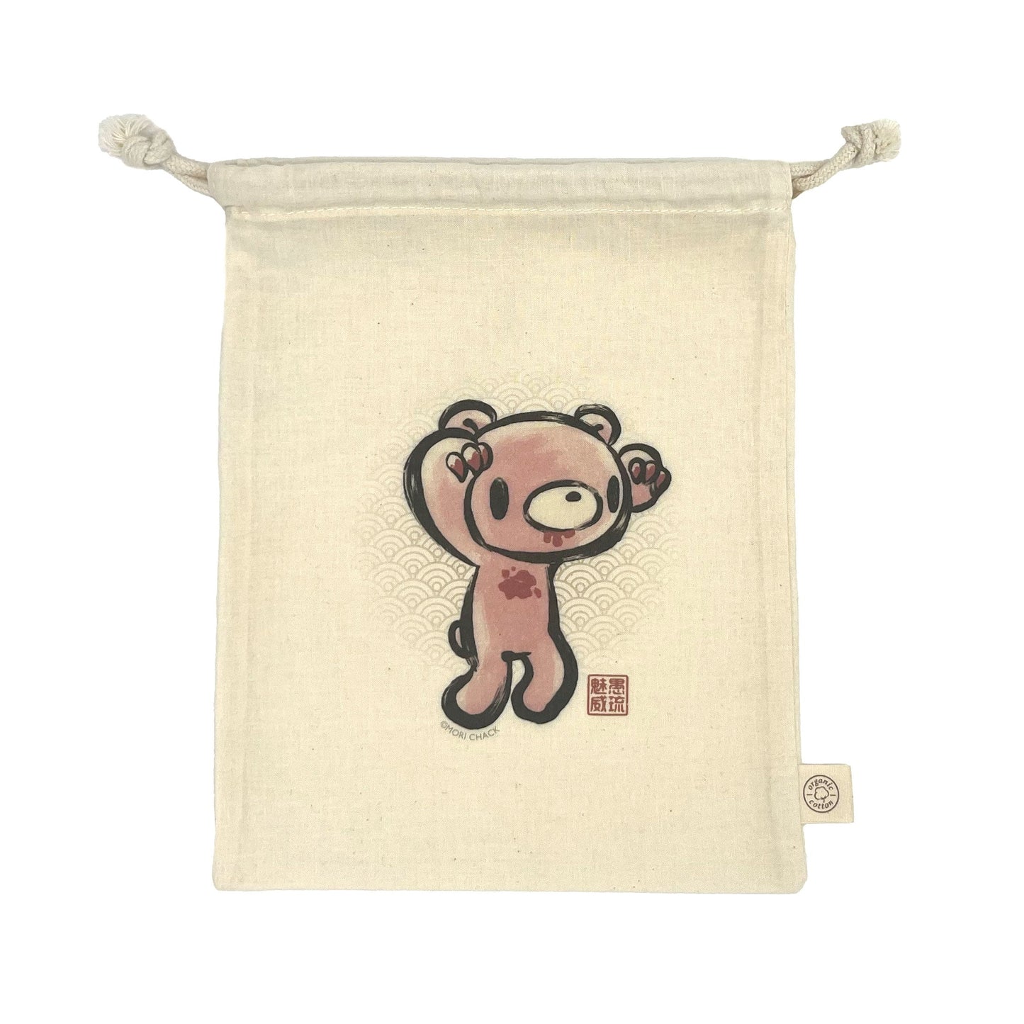 グルーミー 巾着 墨絵ver. A