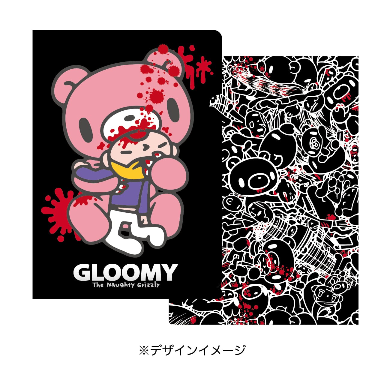 GLOOMY グルーミー クリアファイルセット(4枚入)