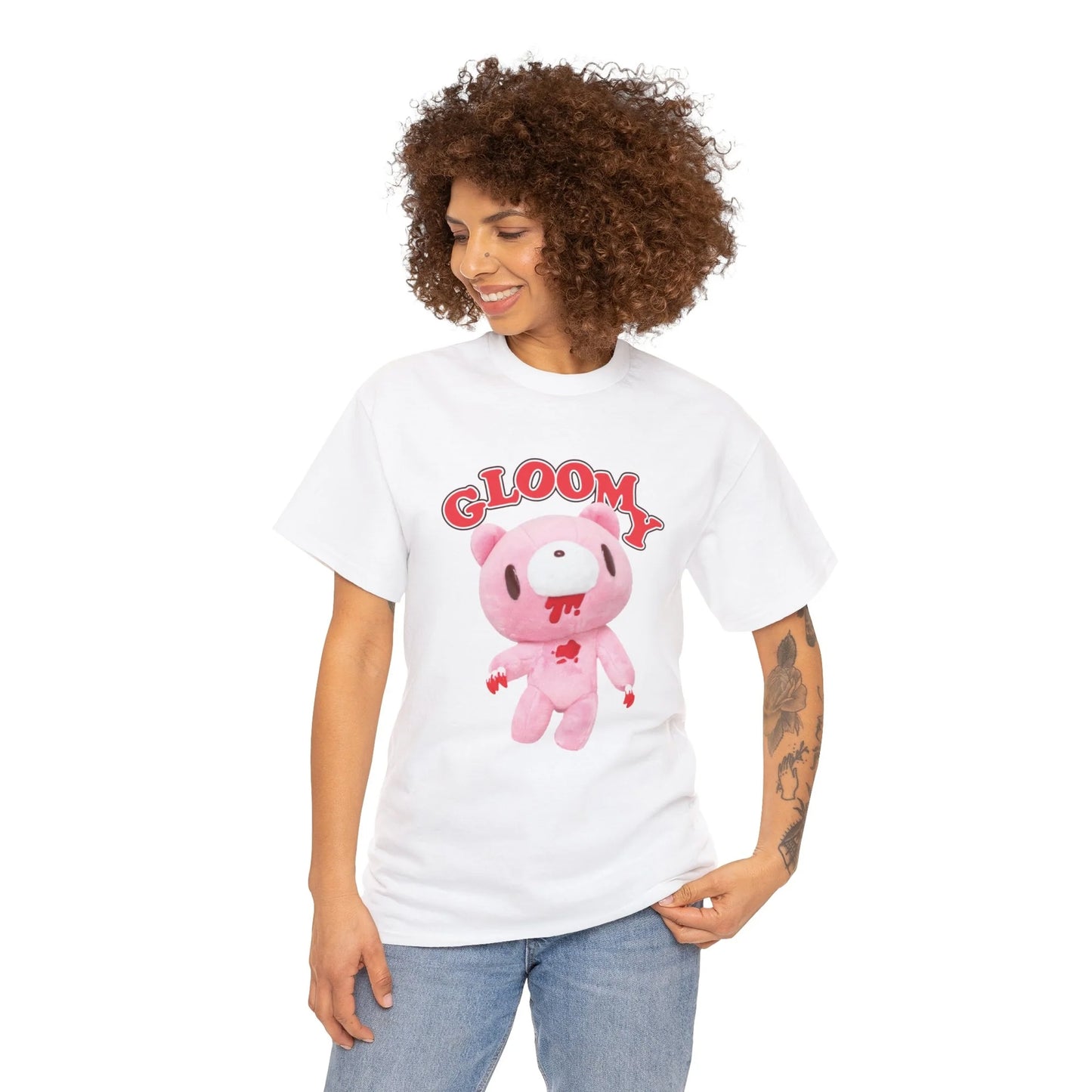 Gloomy Bear Plush Dreams Tee(White)