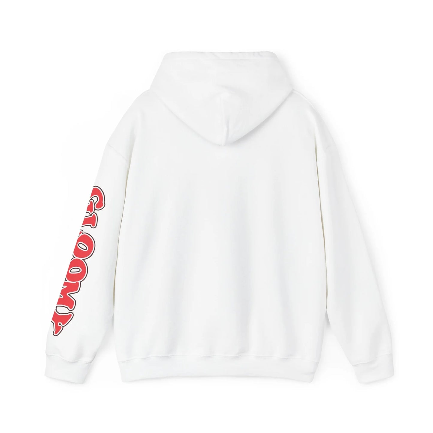Gloomy Bear Plush Dreams Hooded Sweatshirt (White)