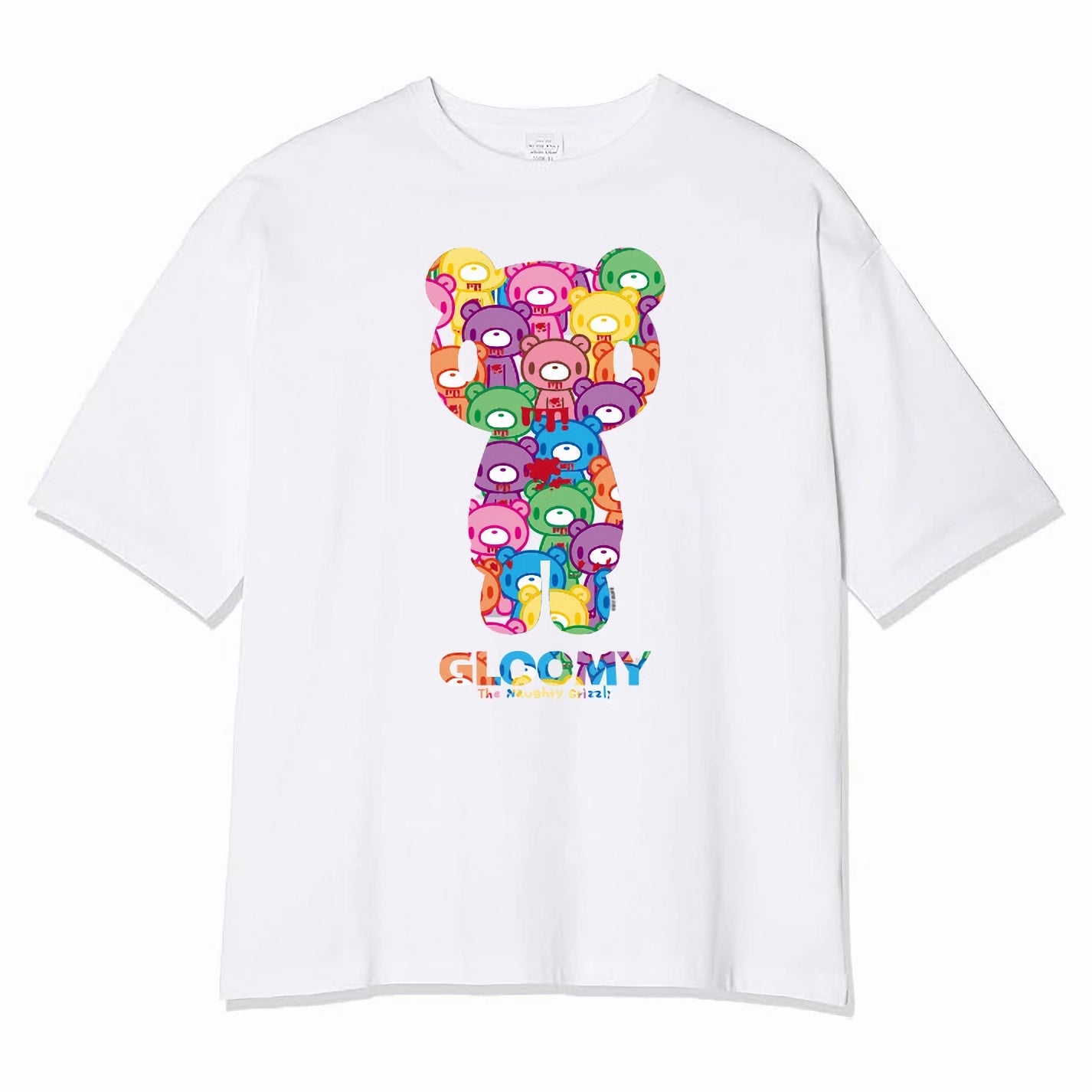 GLOOMY マルチカラーTシャツ
