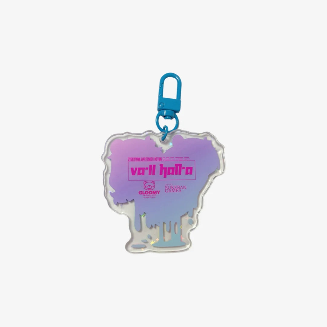 【北米輸入品】VA-11 HALL-A x Gloomy Bear D&B Keychain - めれんげくん ver