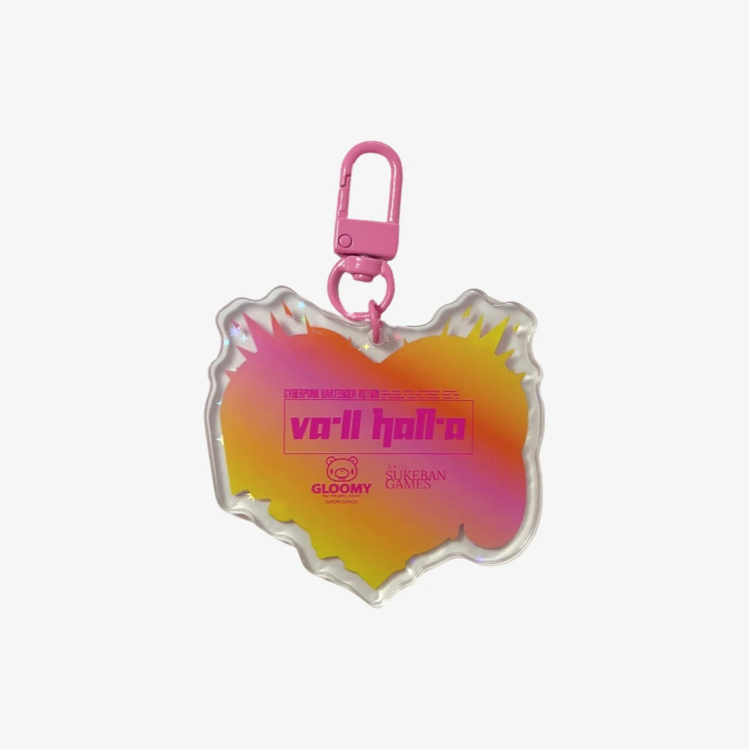 【北米輸入品】VA-11 HALL-A x APB & Dana Keychain - めれんげくん ver