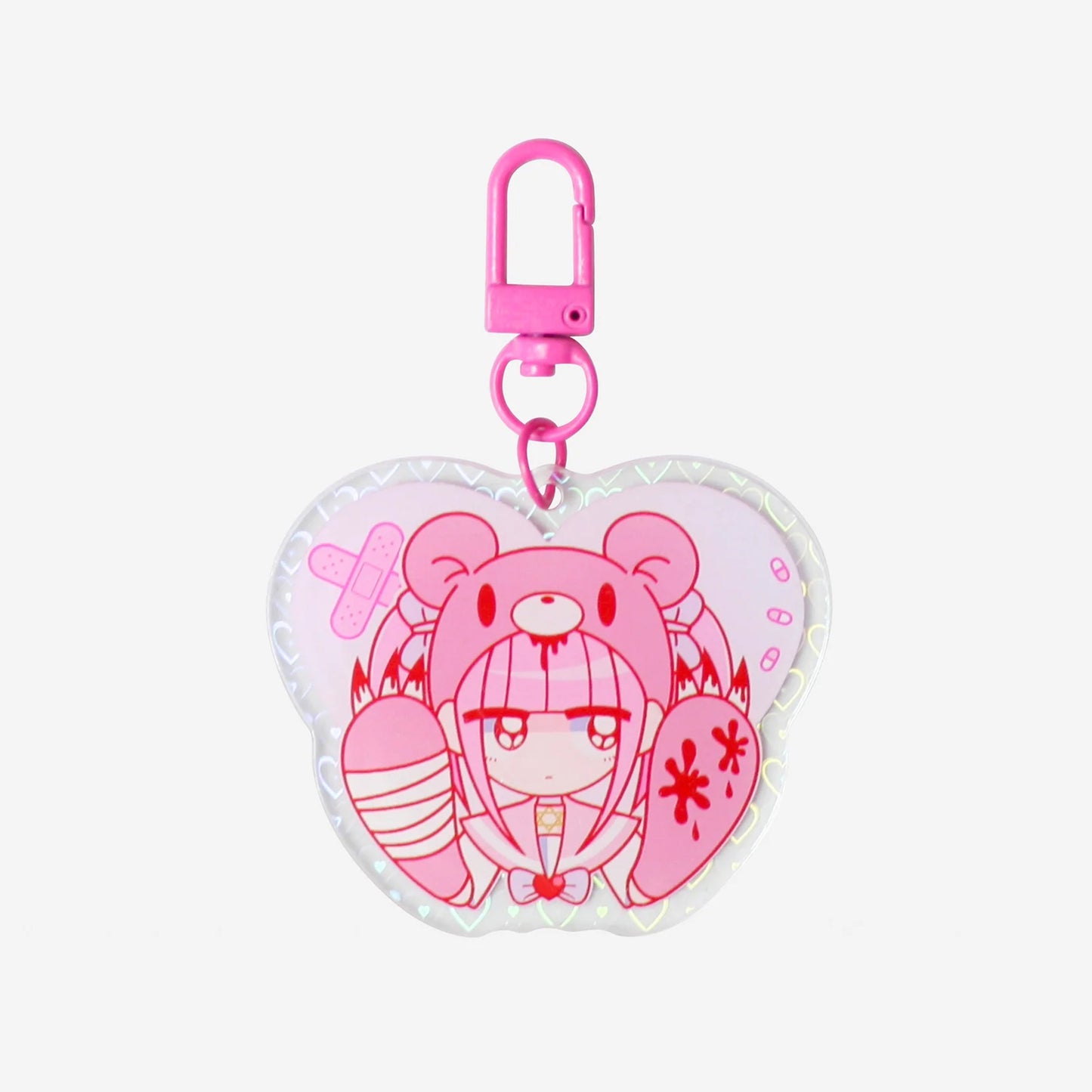 【北米輸入品】MENHERACHAN x Gloomy Bear Bandaid Acrylic Keychain