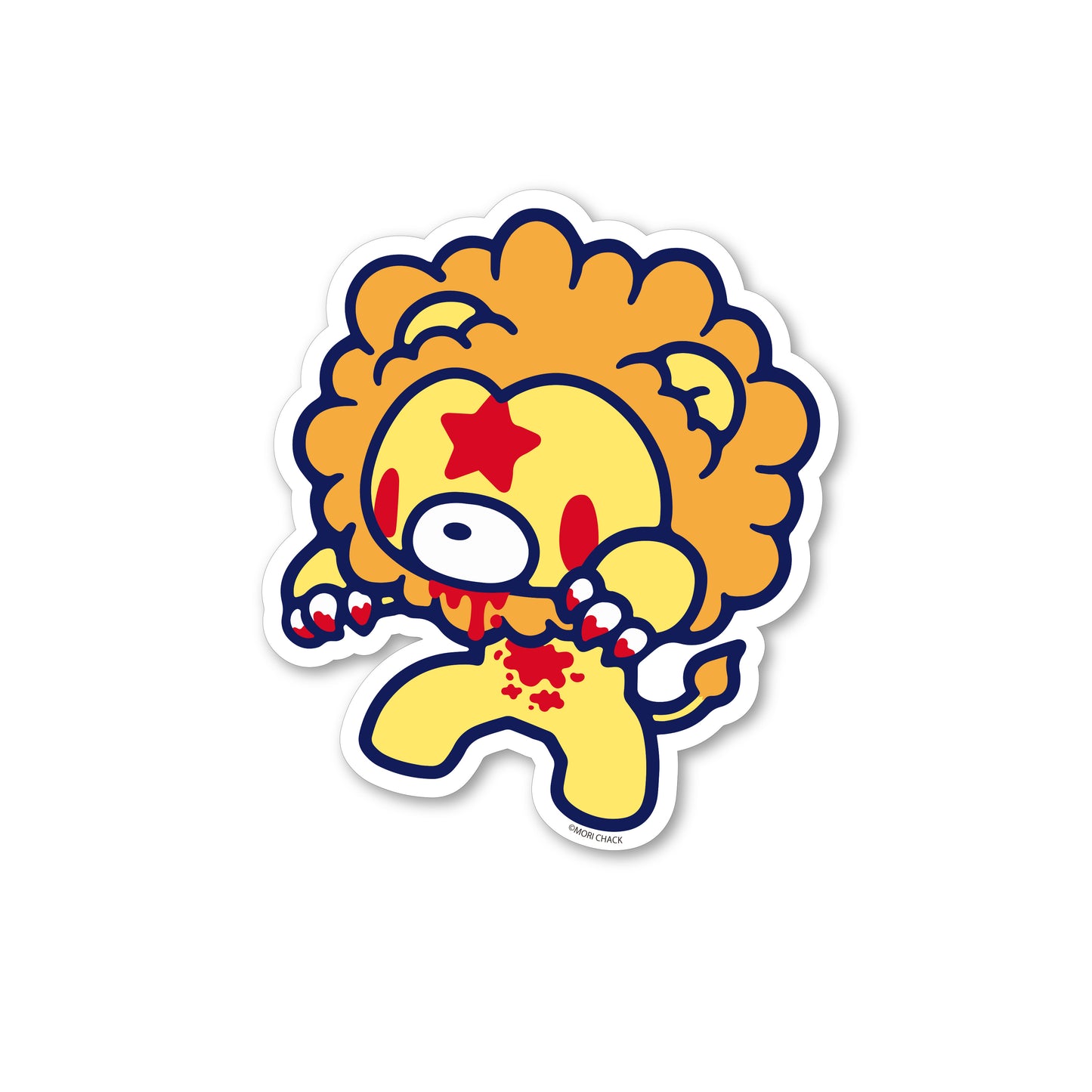 GLOOMY HOROSCOPE Sticker Leo