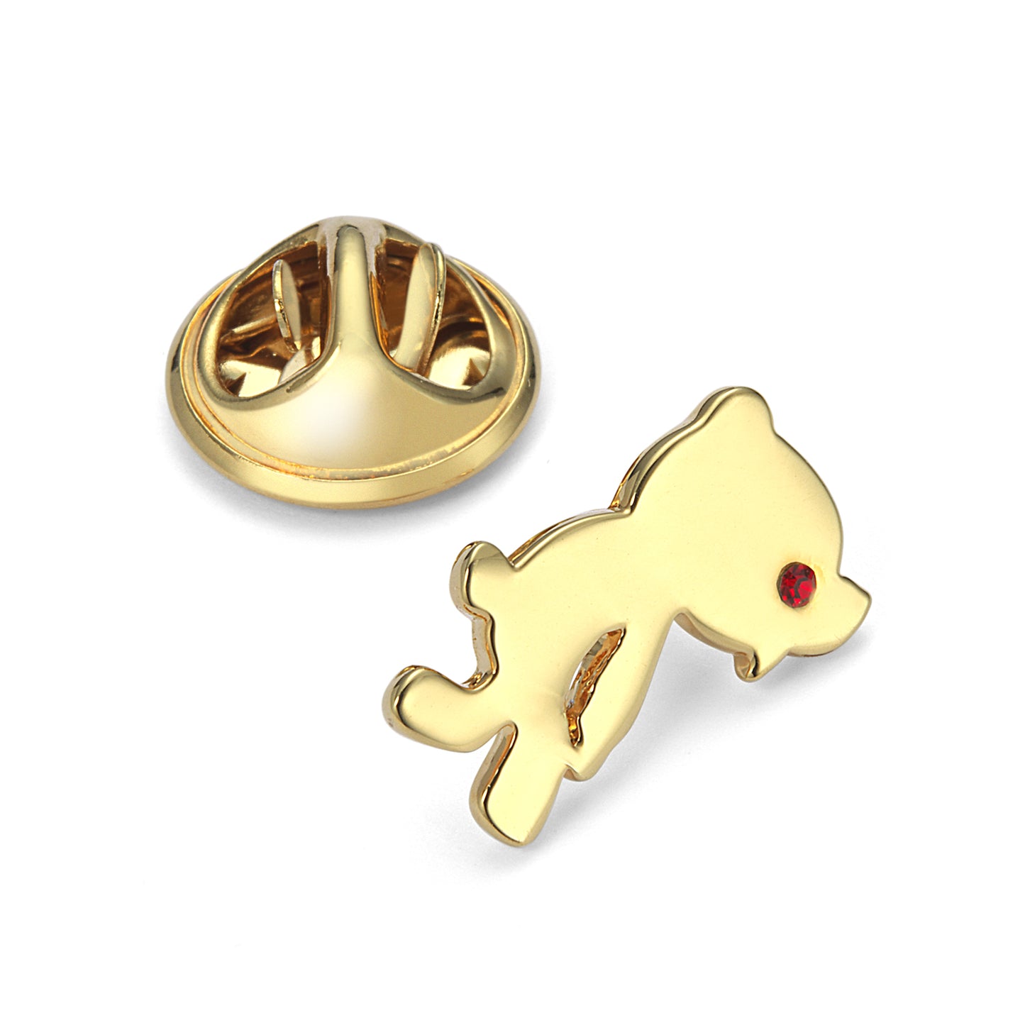 【ジュエリー】GLOOMY Silhouette Pin Broach/Gold