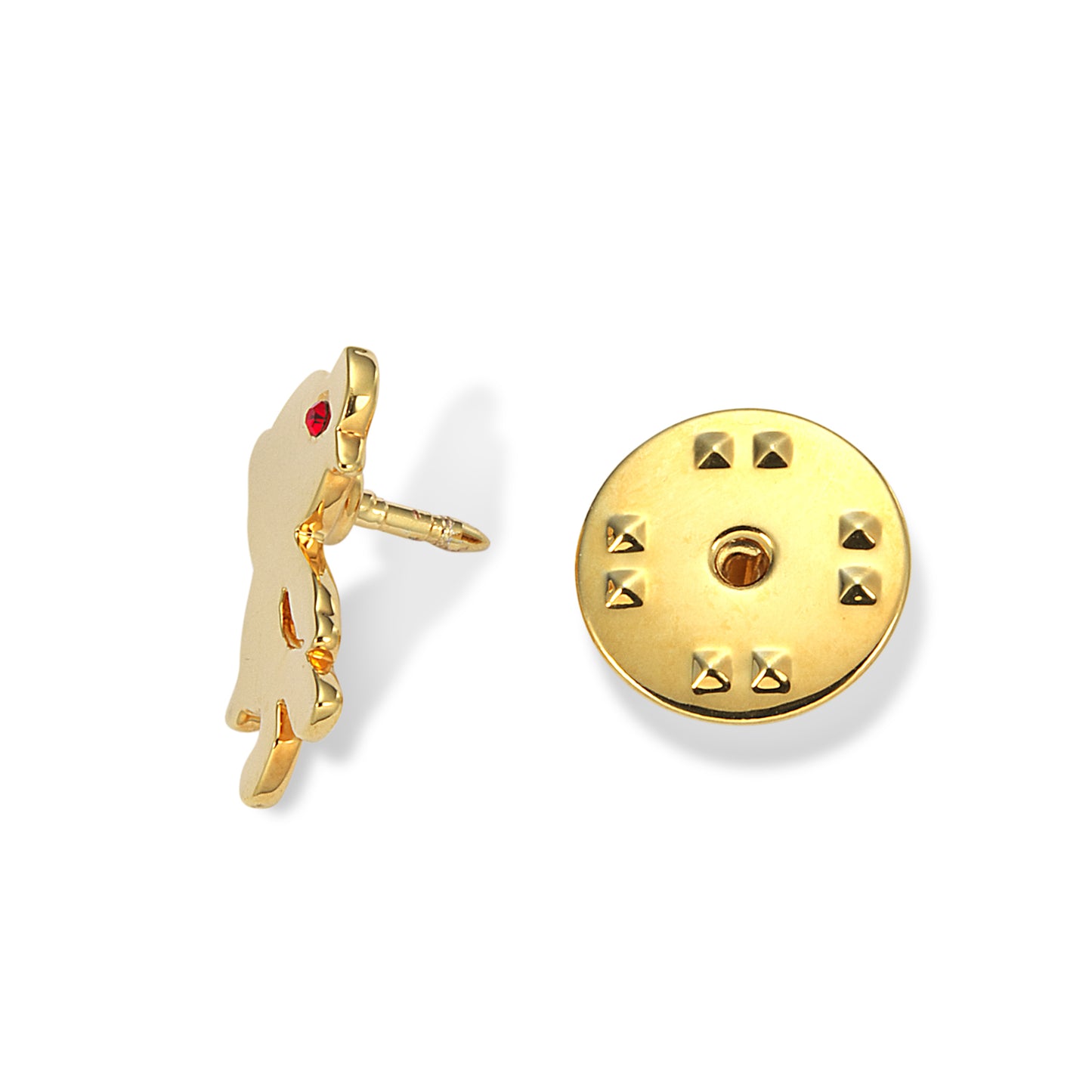 【ジュエリー】GLOOMY Silhouette Pin Broach/Gold