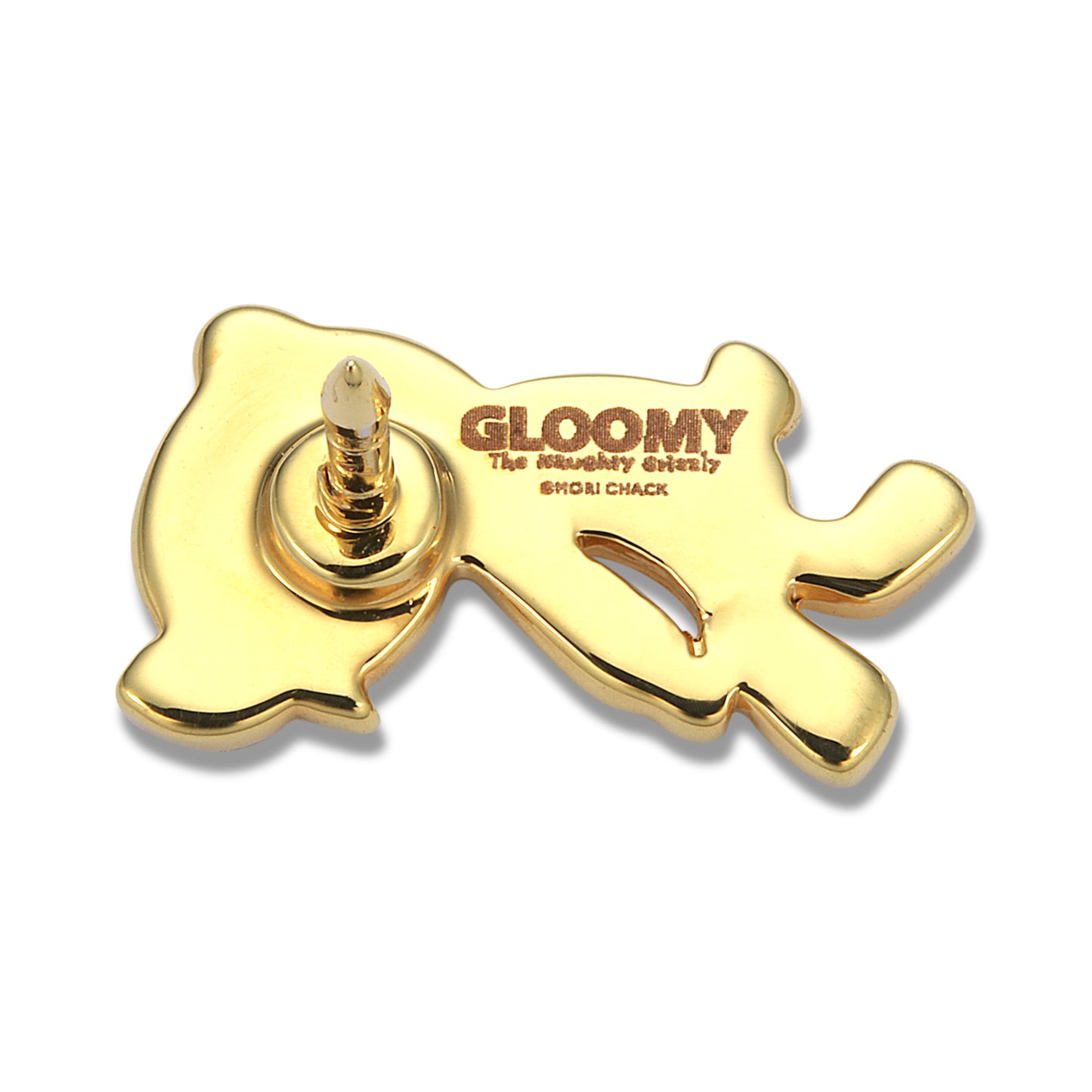 【ジュエリー】GLOOMY Silhouette Pin Broach/Gold
