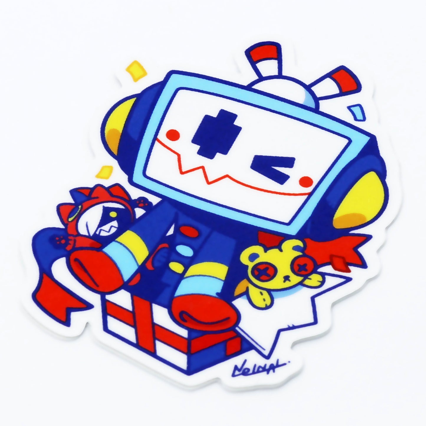 STICKER T-BOY TOY