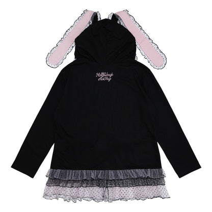 ACDC Collaboration All-Purpose Rabbit Hoodie BLACK