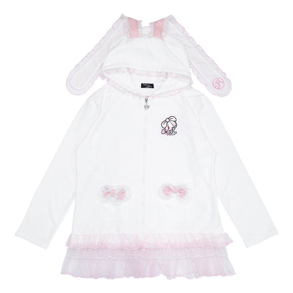 ACDC Collaboration All-Purpose Rabbit Hoodie WHITE