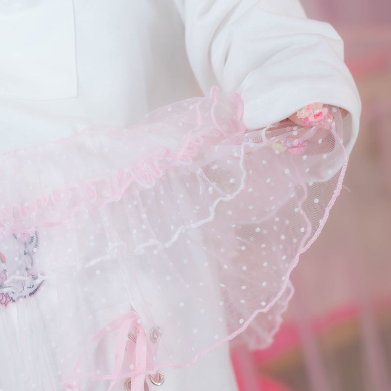 ACDC Collaboration All-Purpose Rabbit Hoodie WHITE