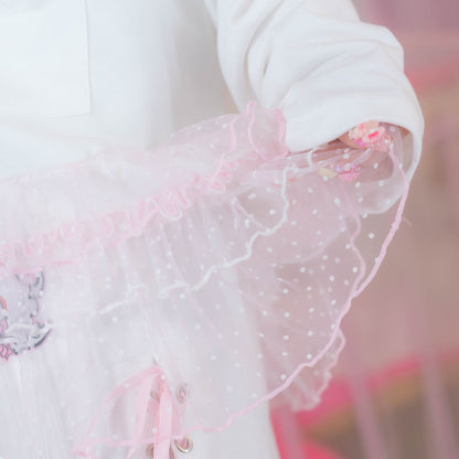 ACDC Collaboration All-Purpose Rabbit Hoodie WHITE