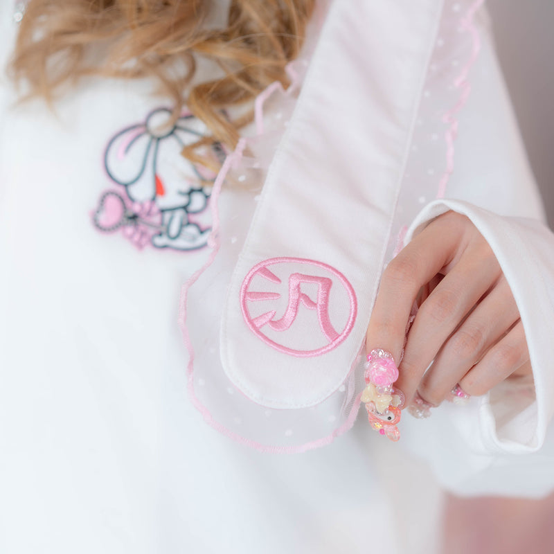 ACDC Collaboration All-Purpose Rabbit Hoodie WHITE