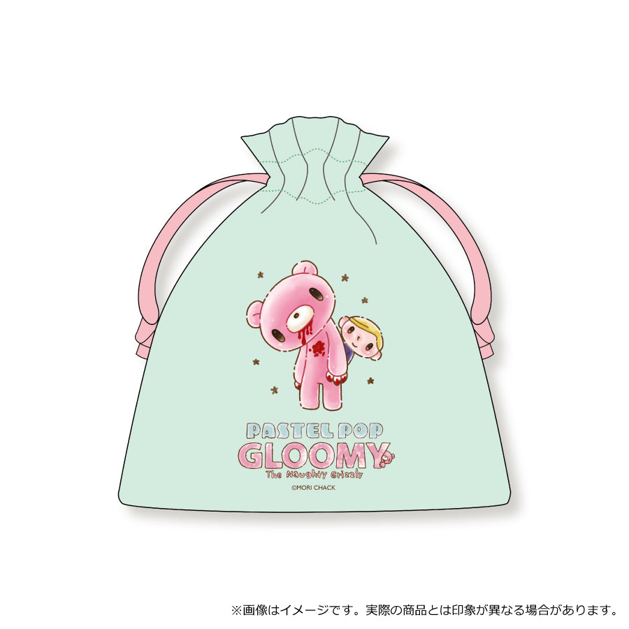Gloomy Drawstring Bag 01 (Pastel Pop)