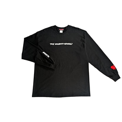 GLOOMY THE BIZARRE BEAR L/S TEE（ブラック）