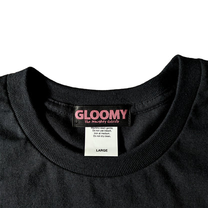 GLOOMY THE BIZARRE BEAR L/S TEE（ブラック）