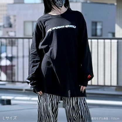 GLOOMY THE BIZARRE BEAR L/S TEE（ブラック）