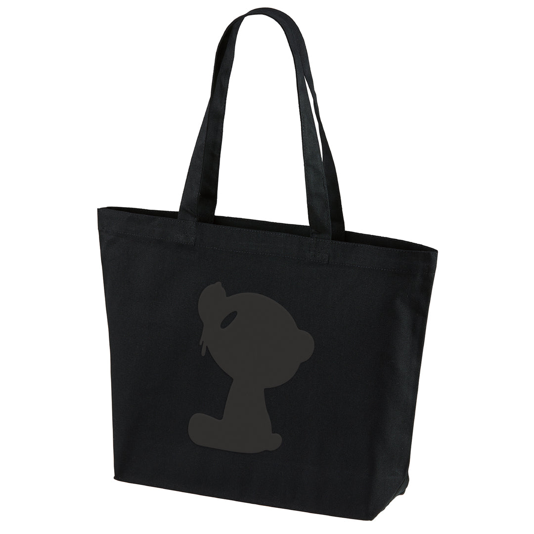 GLOOMY BLOODY BLACK CANVAS TOTE BAG