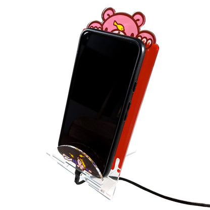 のぞきみアクリルスマホスタンド