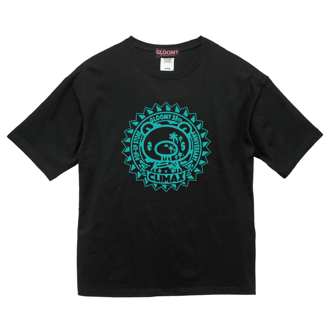 25th ANNIV. CLIMAX EMBLEM TEE (Turquoise Blue)/M