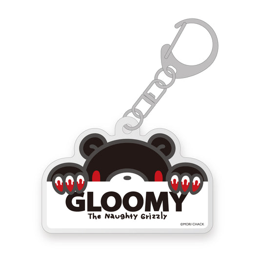 のぞきみアクキー（Black version）