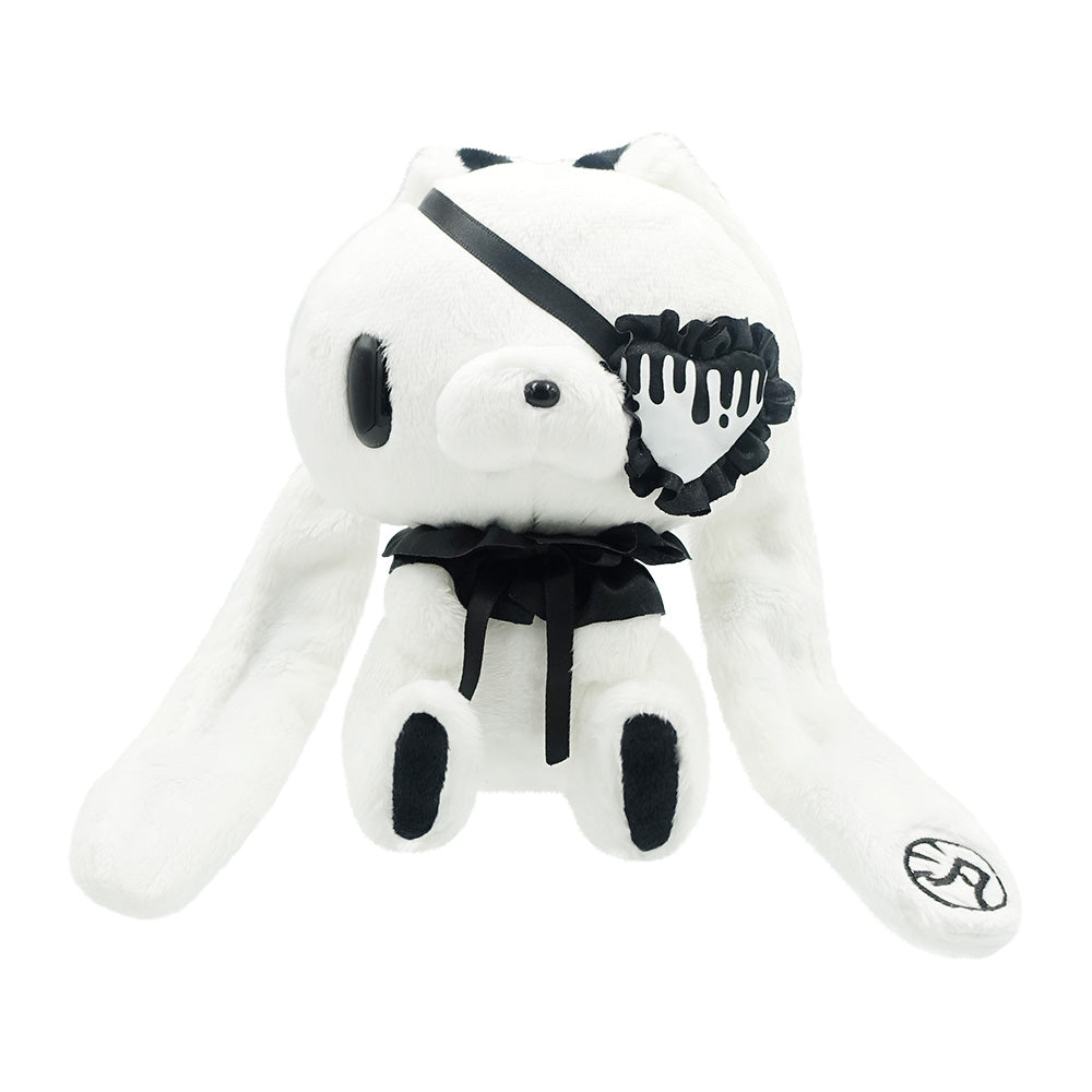 General-purpose rabbit hand-sized plush toy Eyepatch ver. WHITE