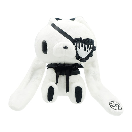 General-purpose rabbit hand-sized plush toy Eyepatch ver. WHITE
