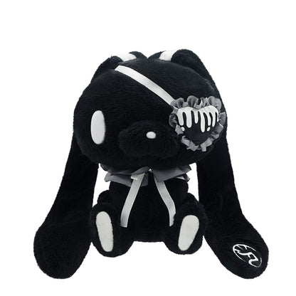 General-purpose rabbit hand-held plush toy Eyepatch ver. BLACK