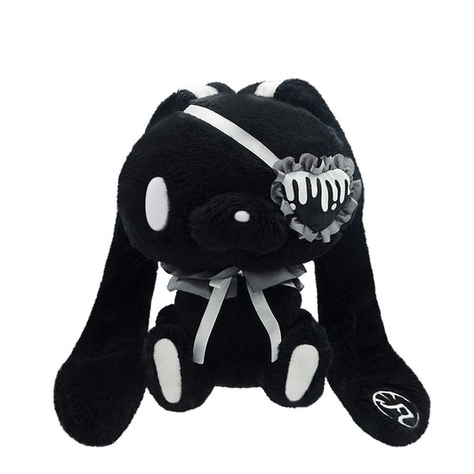 General-purpose rabbit hand-held plush toy Eyepatch ver. BLACK