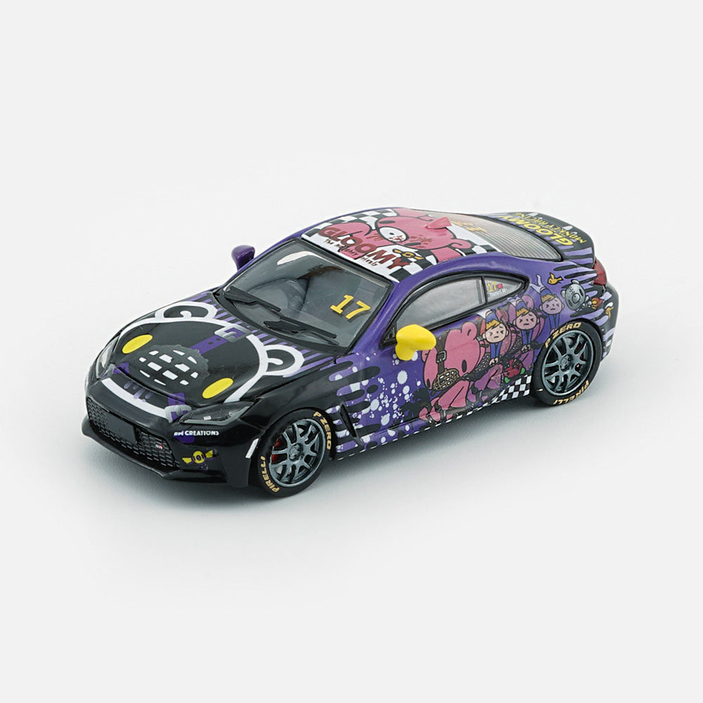マカオGP トヨタGR86X Gloomy Bear #17 1/64 ミニカー（ブラック
