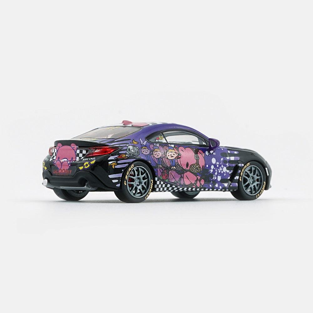 マカオGP トヨタGR86X Gloomy Bear #17 1/64 ミニカー（ブラック