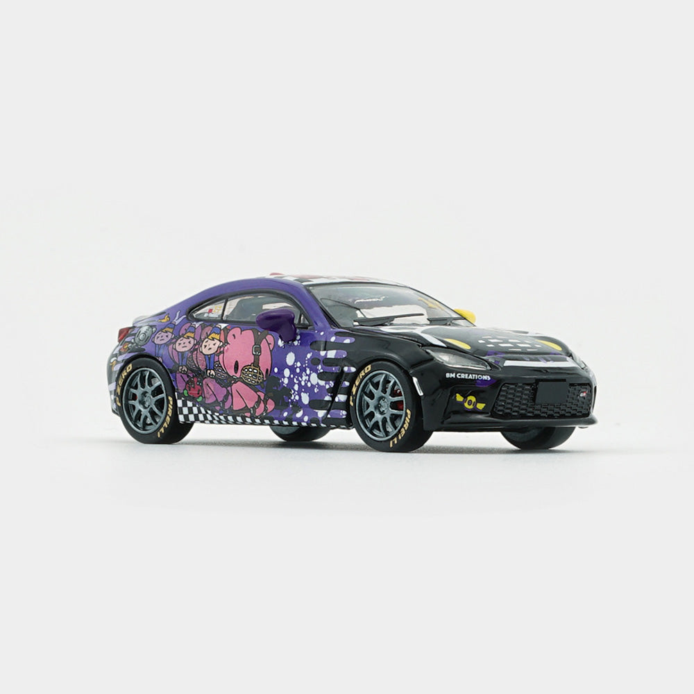 マカオGP トヨタGR86X Gloomy Bear #17 1/64 ミニカー（ブラック