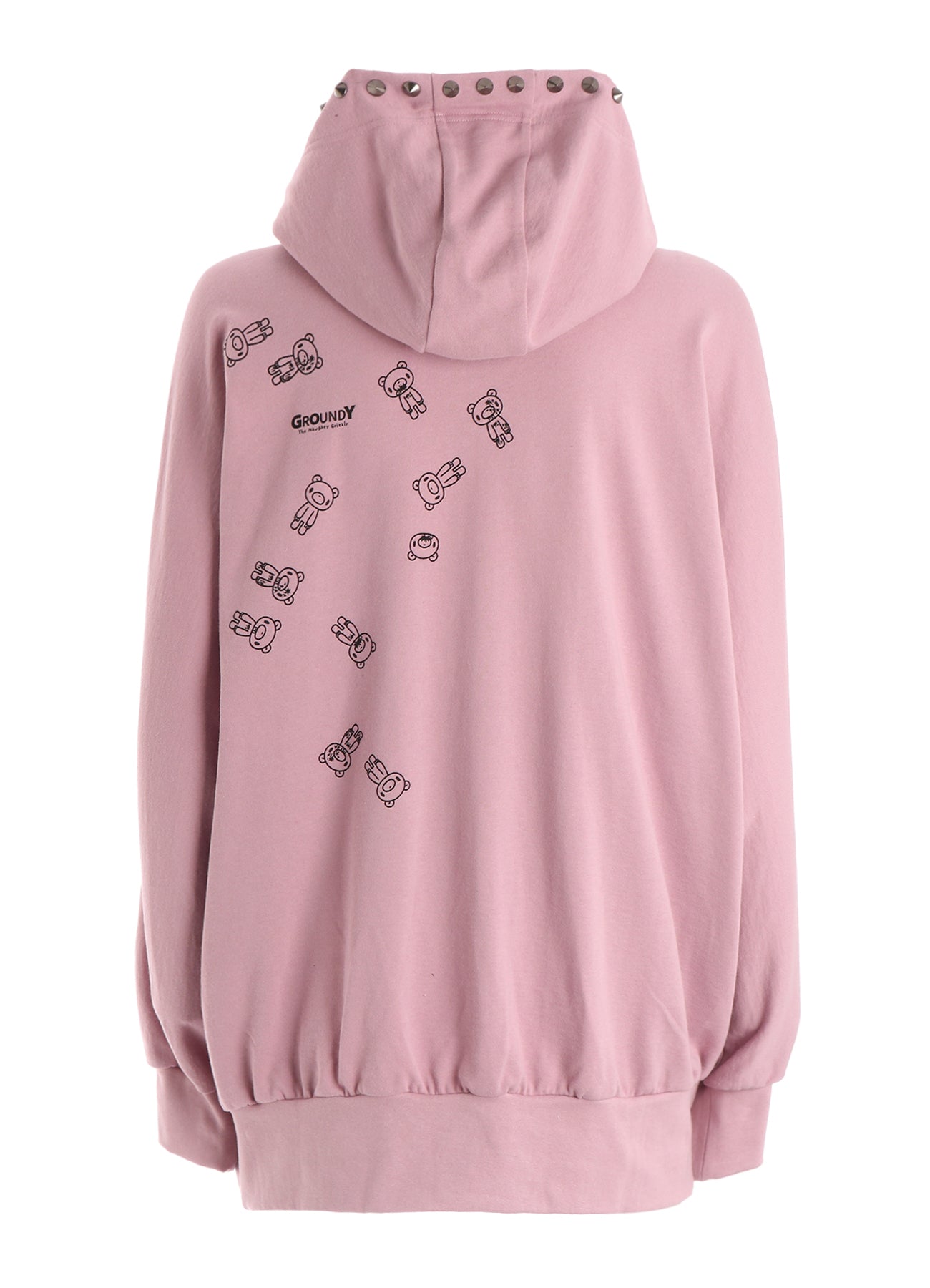 Ground Y × GLOOMY INVERTED V HOODIE（PINK）