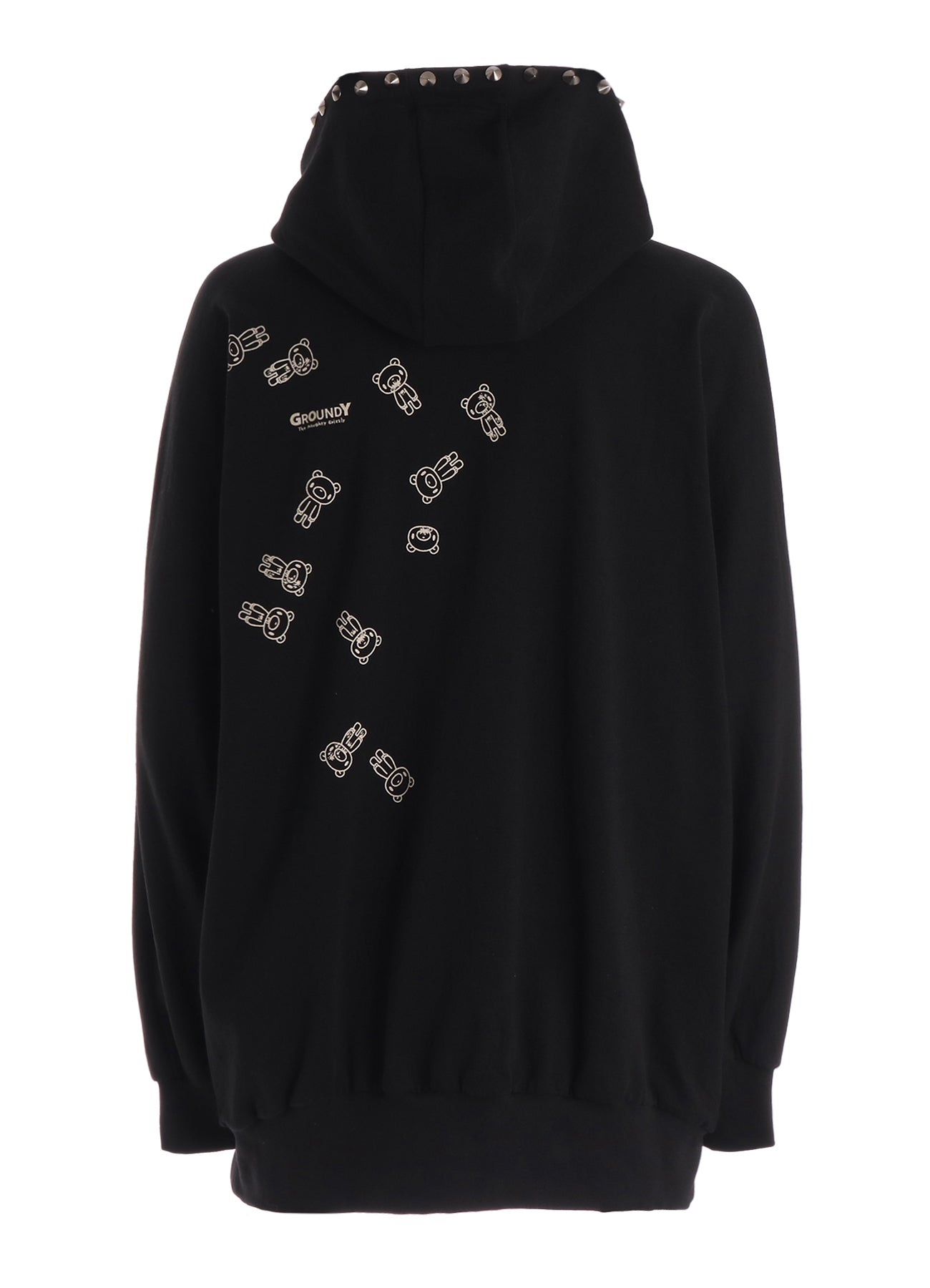 Ground Y × GLOOMY INVERTED V HOODIE（BLACK）