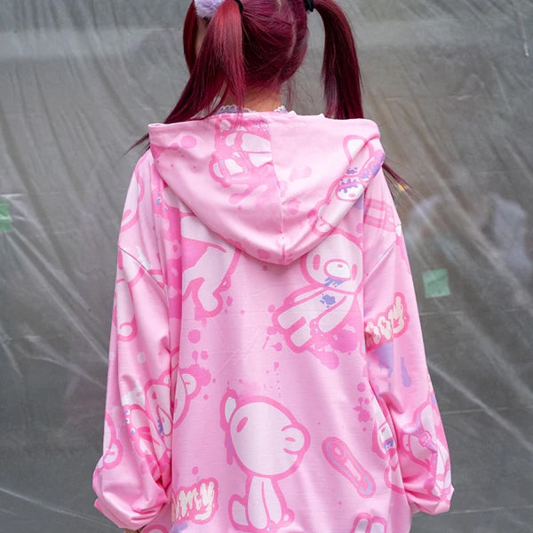高い品質 Gloomy]パステルグルーミー x RAG ACDC ZIP 公式 – パーカー トップス