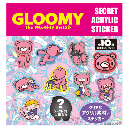Gloomy Secret Acrylic Sticker