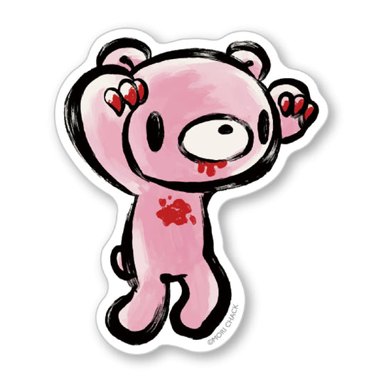 グルーミー　和紙ステッカー　墨絵ver. A