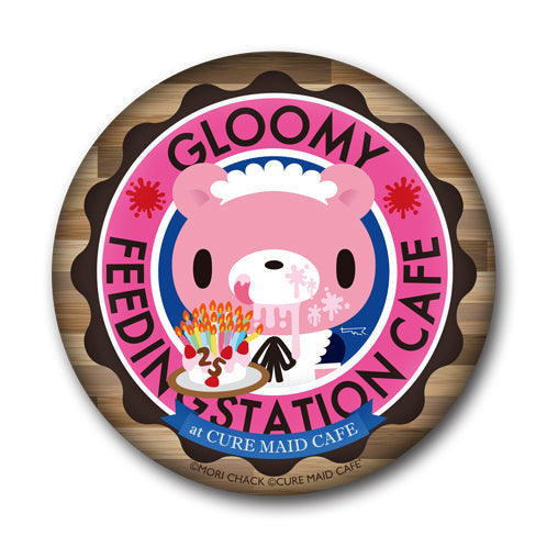 GLOOMY FEEDINGSTATION CAFE at CURE MAID CAFÉ 缶バッジ