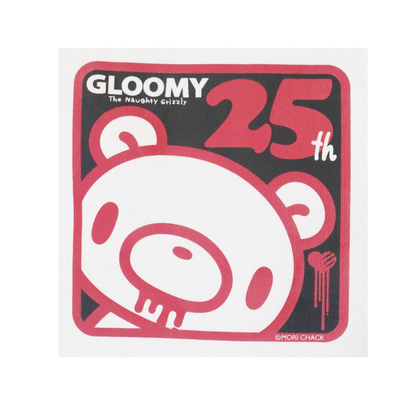 Gloomy 25th Anniversary Art Tote Bag - BLACK -