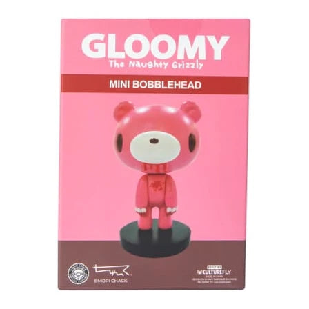 【北米輸入品】Gloomy Bear Mini Bobblehead Figurine [PINK]