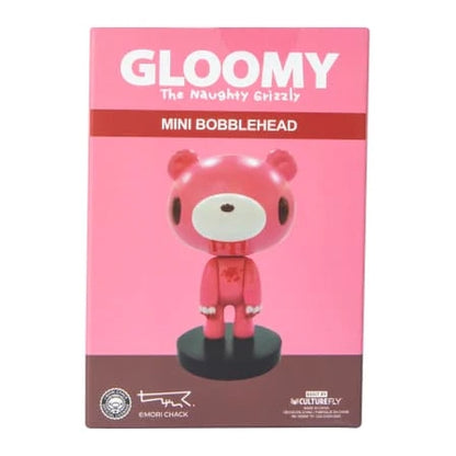 【北米輸入品】Gloomy Bear Mini Bobblehead Figurine [PINK]