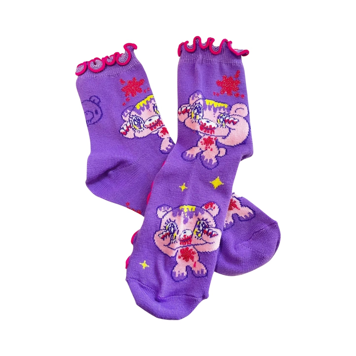 【北米輸入品】Yurie Sekiya x Gloomy Bear Ruffle Socks