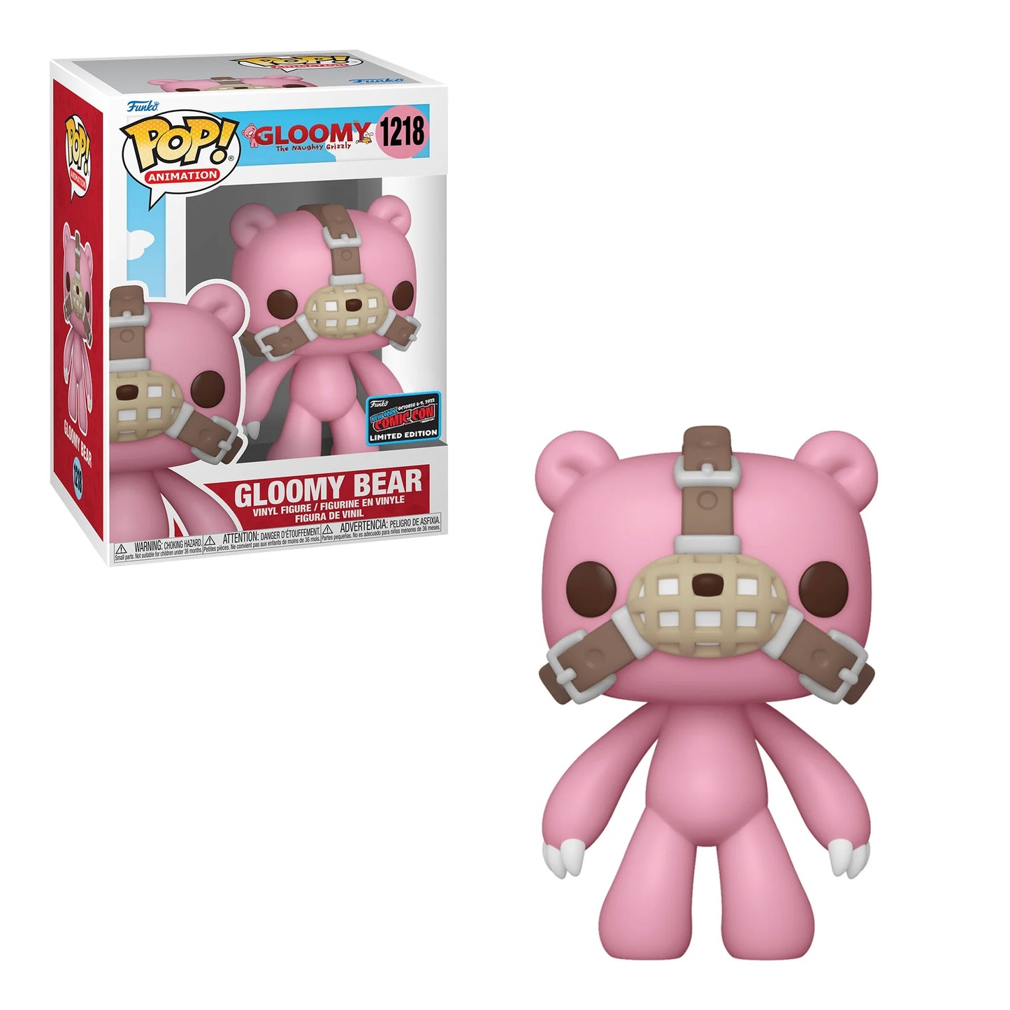 【北米輸入品】FUNKO POP! ANIMATION: Gloomy The Naughty Grizzly NYCC 2022