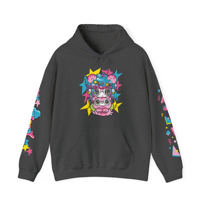 [North American Import] [Yurie Sekiya x Gloomy] STARRY GAL 2024 Unisex Hooded Sweatshirt (Black)