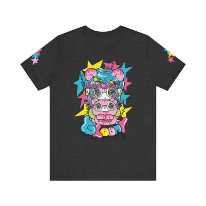 【北米輸入品】[Yurie Sekiya x Gloomy]STARRY GAL 2024 Unisex Short Sleeve Tee（Black）